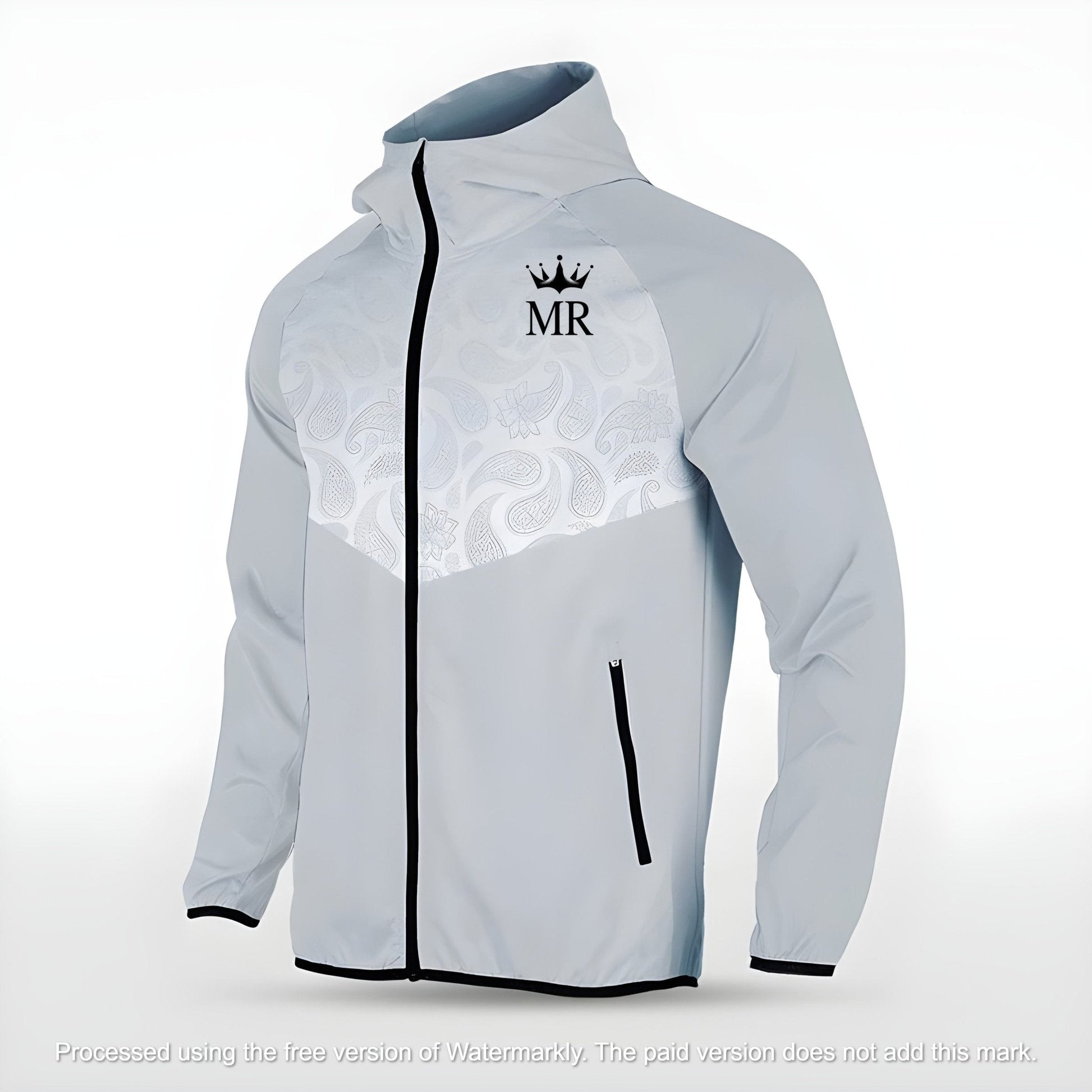 Graue Allwetterjacke - Trend Sportswear