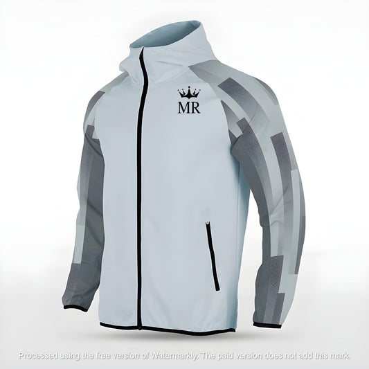 Graue Allwetterjacke - Trend Sportswear