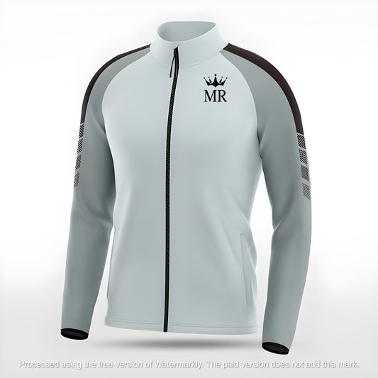 Graue Trainingsjacke - Trend Sportswear