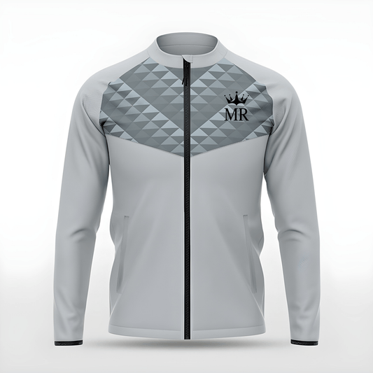 Graue Trainingsjacke - Trend Sportswear