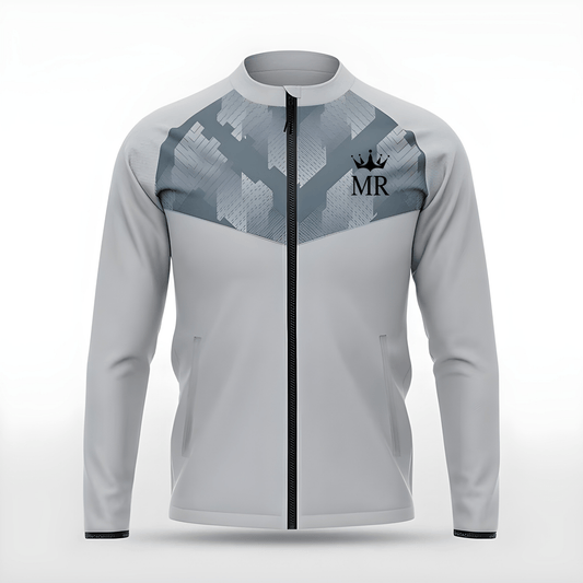 Graue Trainingsjacke - Trend Sportswear
