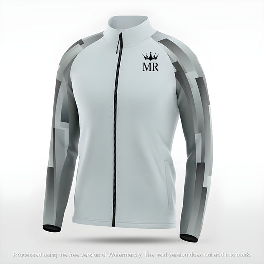 Graue Trainingsjacke - Trend Sportswear