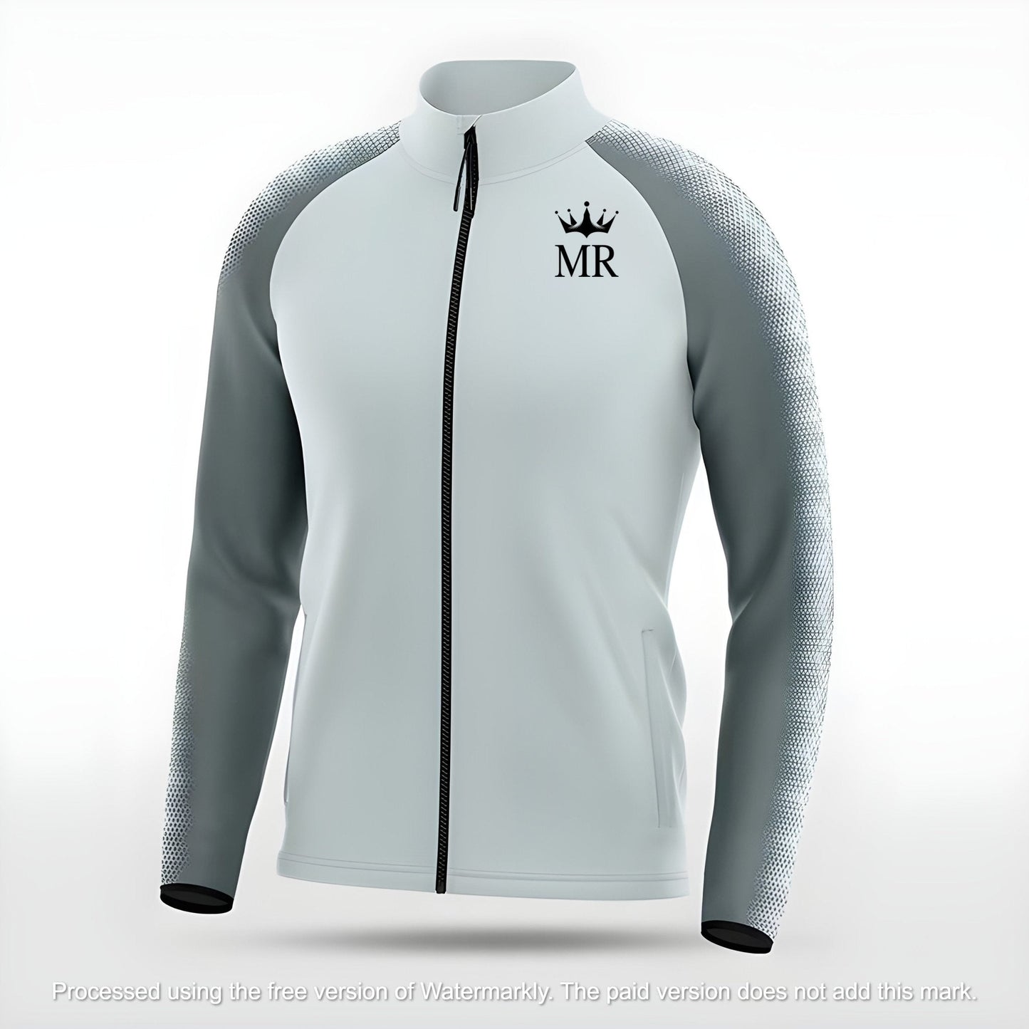 Graue Trainingsjacke - Trend Sportswear