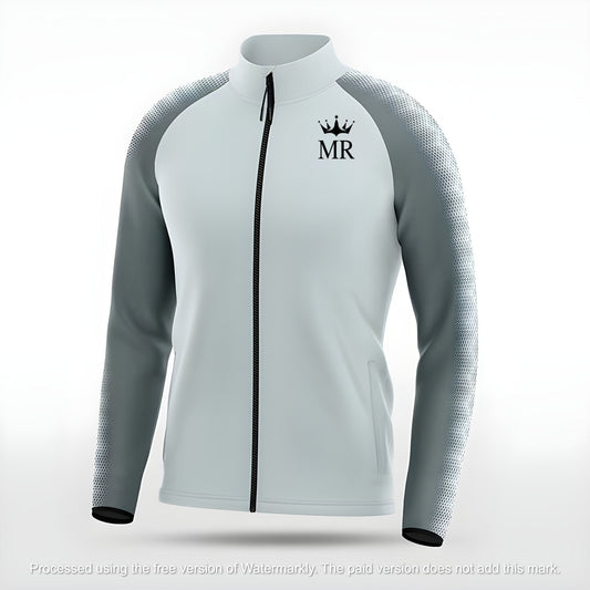 Graue Trainingsjacke - Trend Sportswear