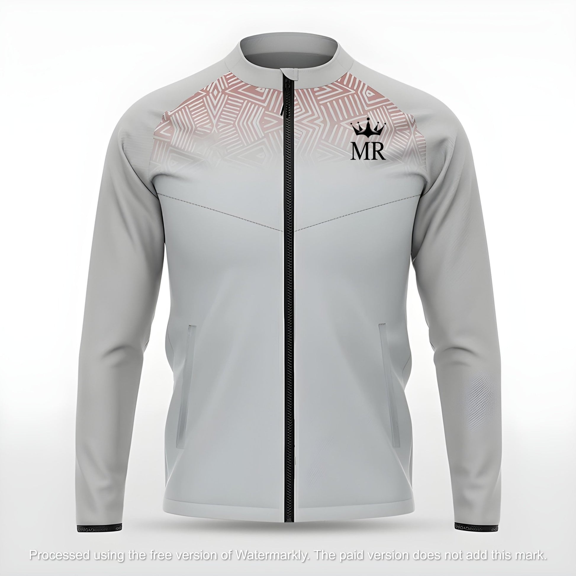 Graue Trainingsjacke - Trend Sportswear