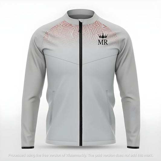 Graue Trainingsjacke - Trend Sportswear