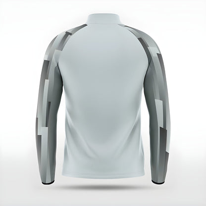 Graue Trainingsjacke - Trend Sportswear