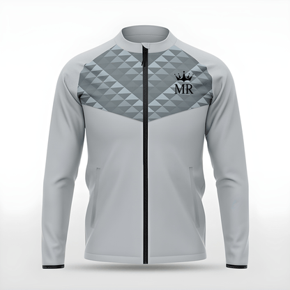 Graue Trainingsjacke - Trend Sportswear