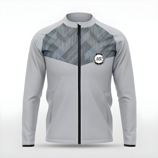 Graue Trainingsjacke - Trend Sportswear