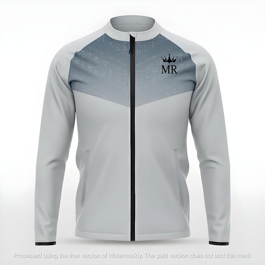 Graue Trainingsjacke - Trend Sportswear