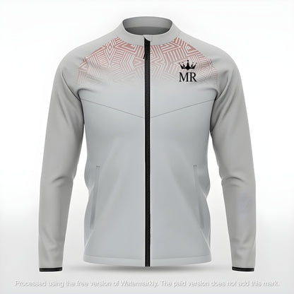 Graue Trainingsjacke - Trend Sportswear