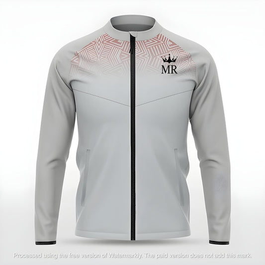 Graue Trainingsjacke - Trend Sportswear