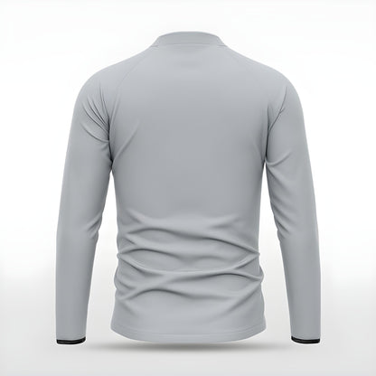 Graue Trainingsjacke - Trend Sportswear
