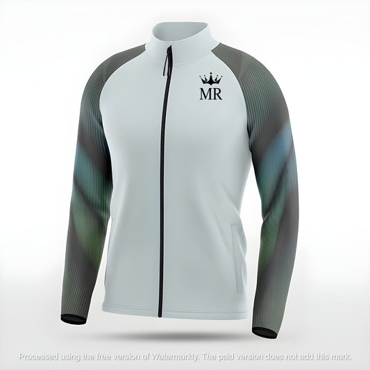 Graue Trainingsjacke - Trend Sportswear