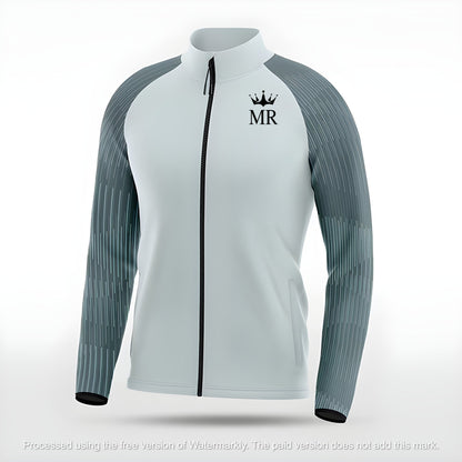 Graue Trainingsjacke - Trend Sportswear