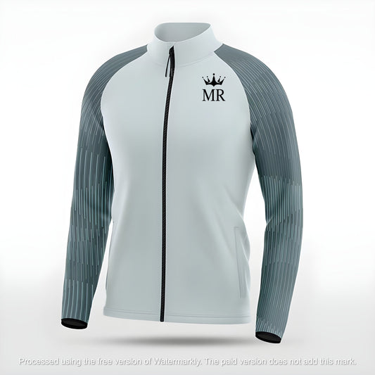 Graue Trainingsjacke - Trend Sportswear