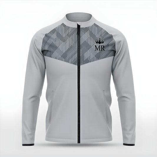 Graue Trainingsjacke - Trend Sportswear