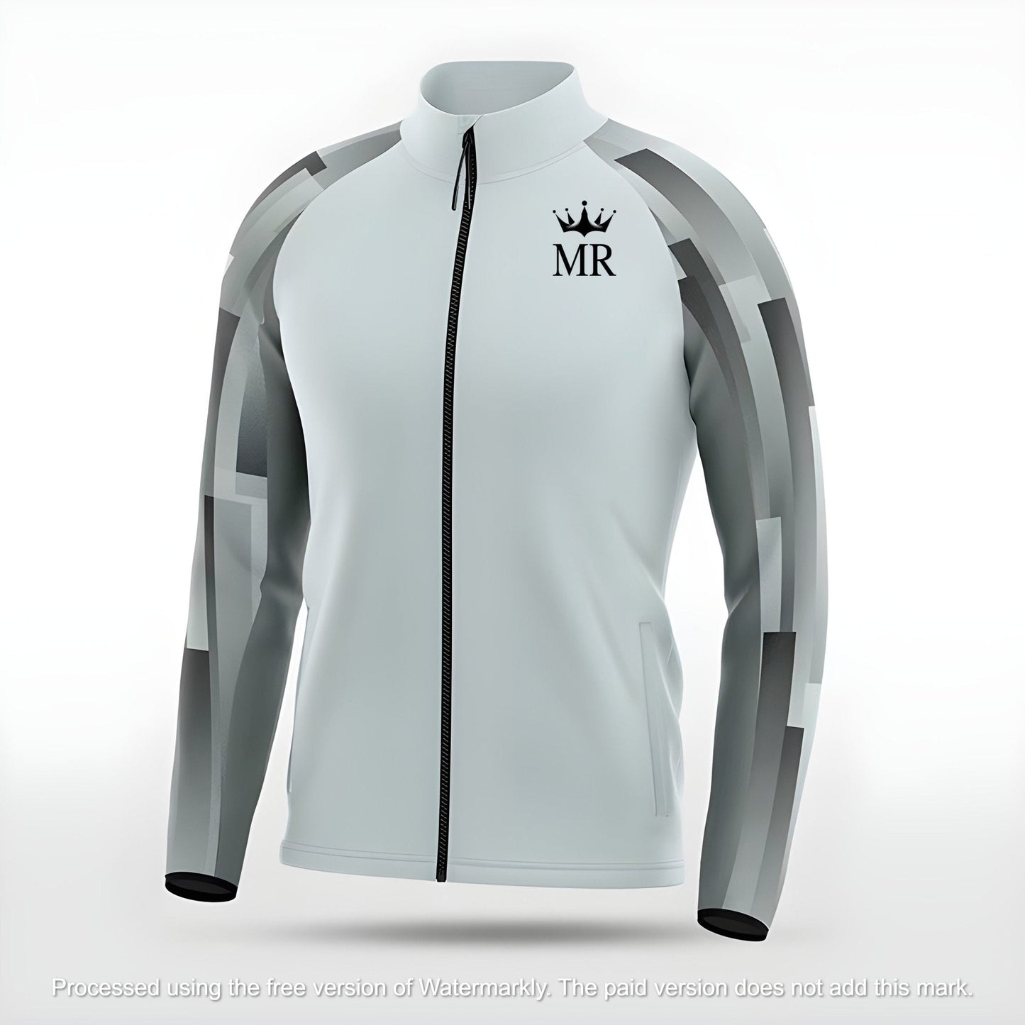 Graue Trainingsjacke - Trend Sportswear