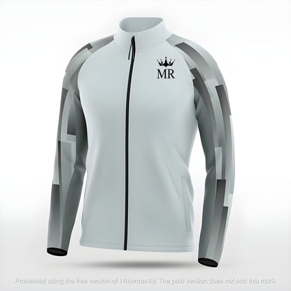 Graue Trainingsjacke - Trend Sportswear