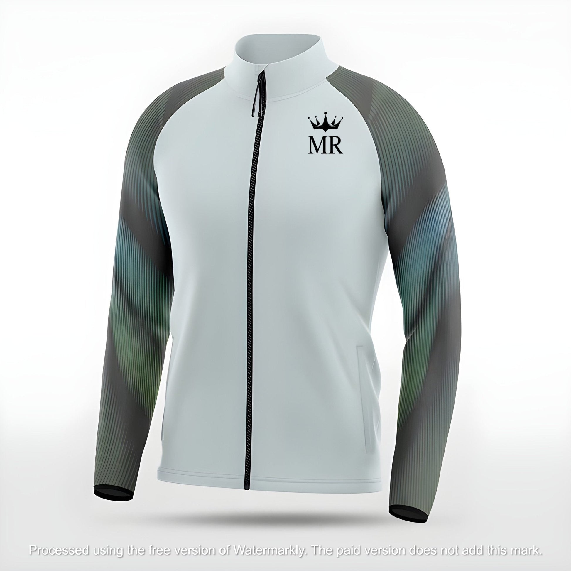 Graue Trainingsjacke - Trend Sportswear