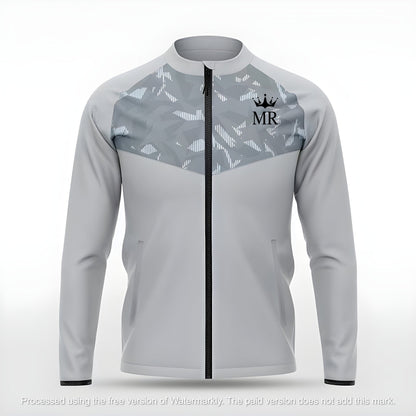 Graue Trainingsjacke - Trend Sportswear