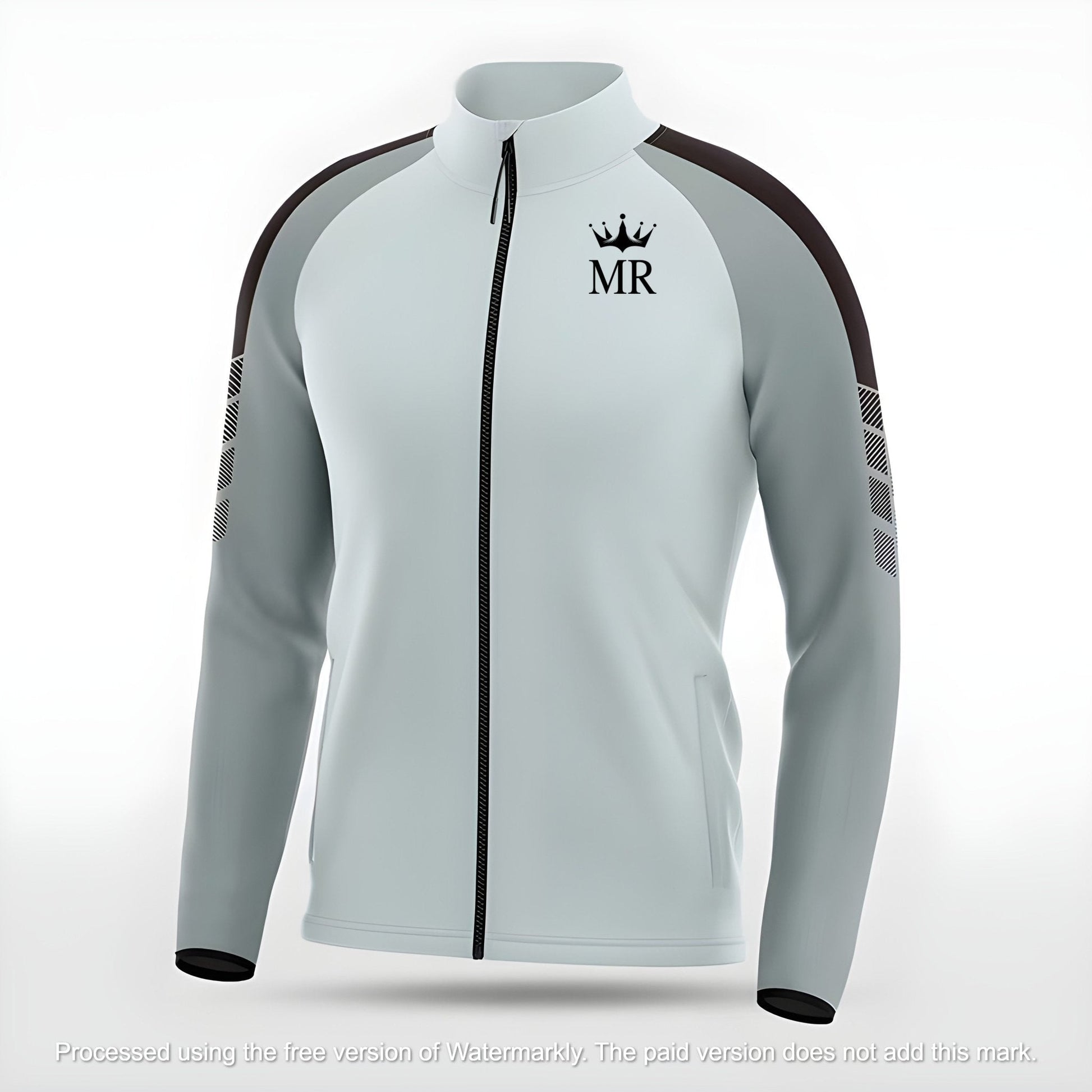 Graue Trainingsjacke - Trend Sportswear