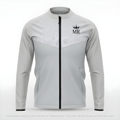 Graue Trainingsjacke - Trend Sportswear