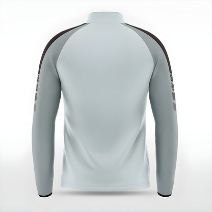 Graue Trainingsjacke - Trend Sportswear
