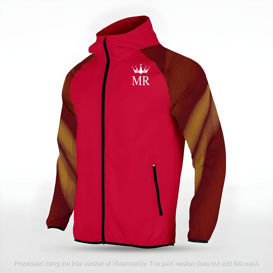 Rote Allwetterjacke - Trend Sportswear