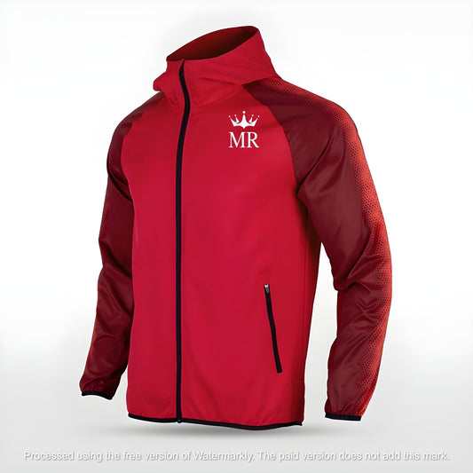 Rote Allwetterjacke - Trend Sportswear
