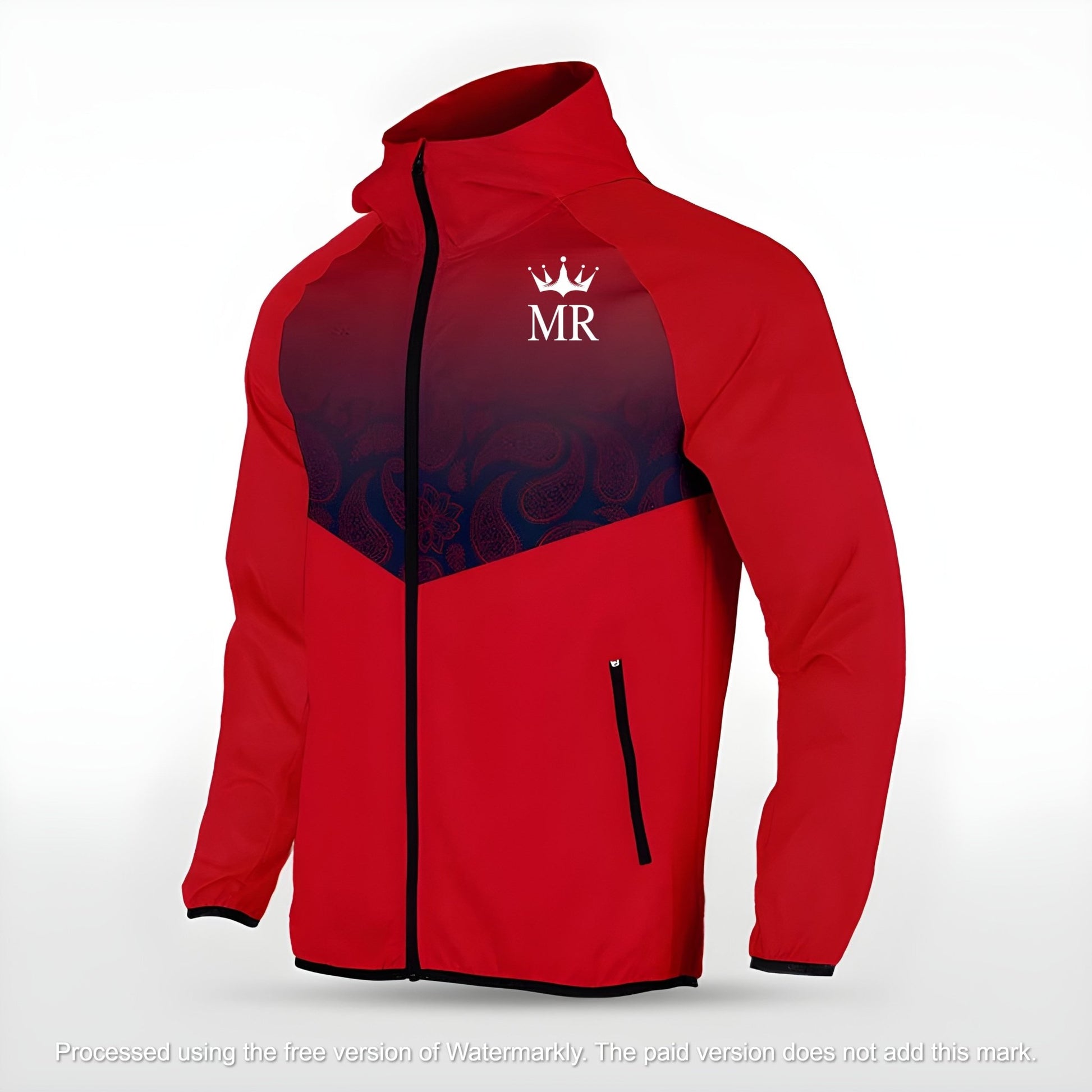 Rote Allwetterjacke - Trend Sportswear