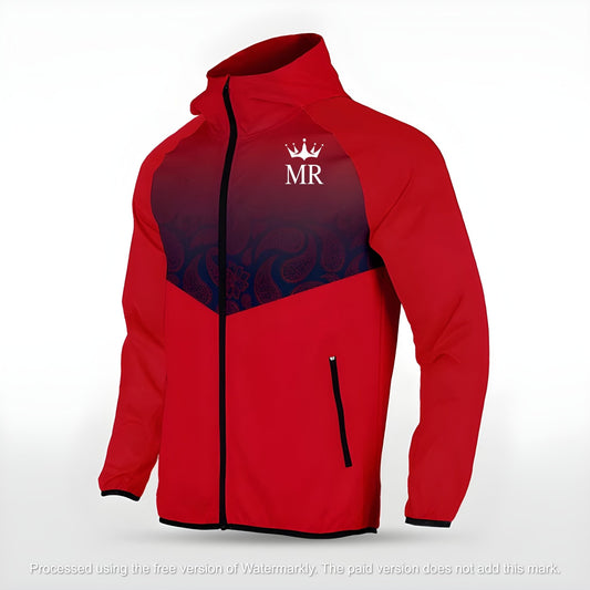 Rote Allwetterjacke - Trend Sportswear