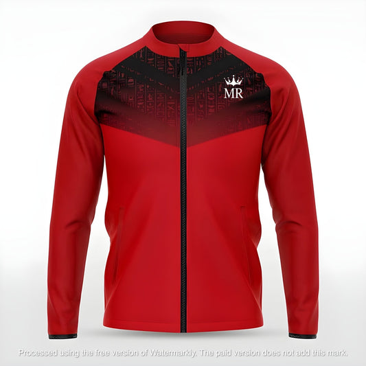 Rote Trainingsjacke - Trend Sportswear