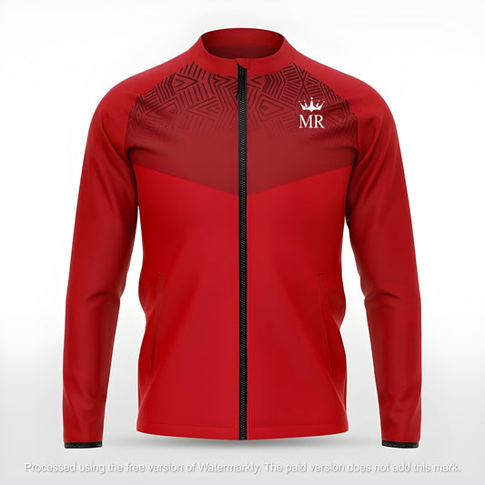 Rote Trainingsjacke - Trend Sportswear