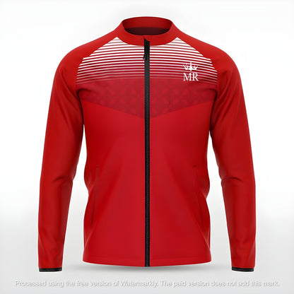 Rote Trainingsjacke - Trend Sportswear