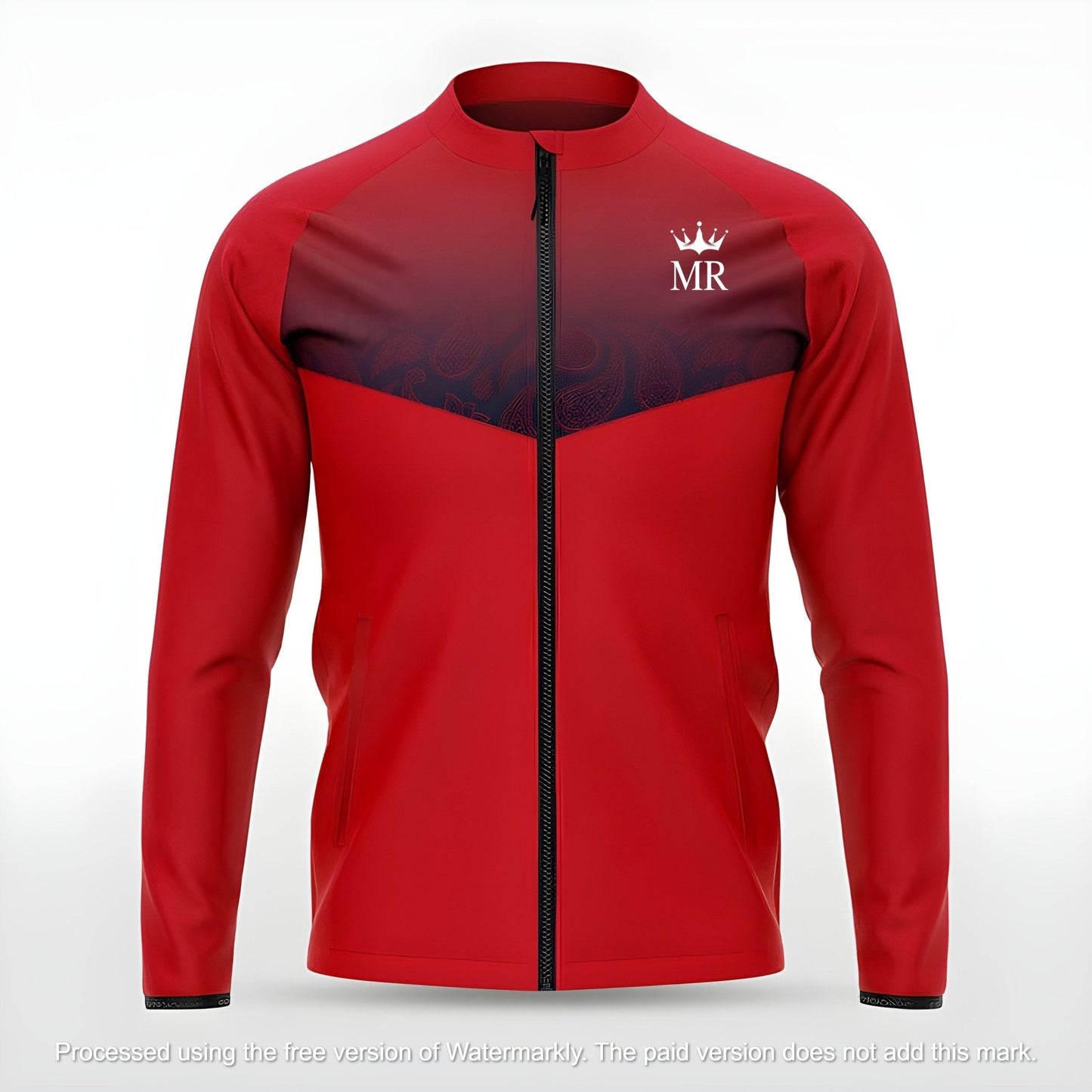 Rote Trainingsjacke - Trend Sportswear