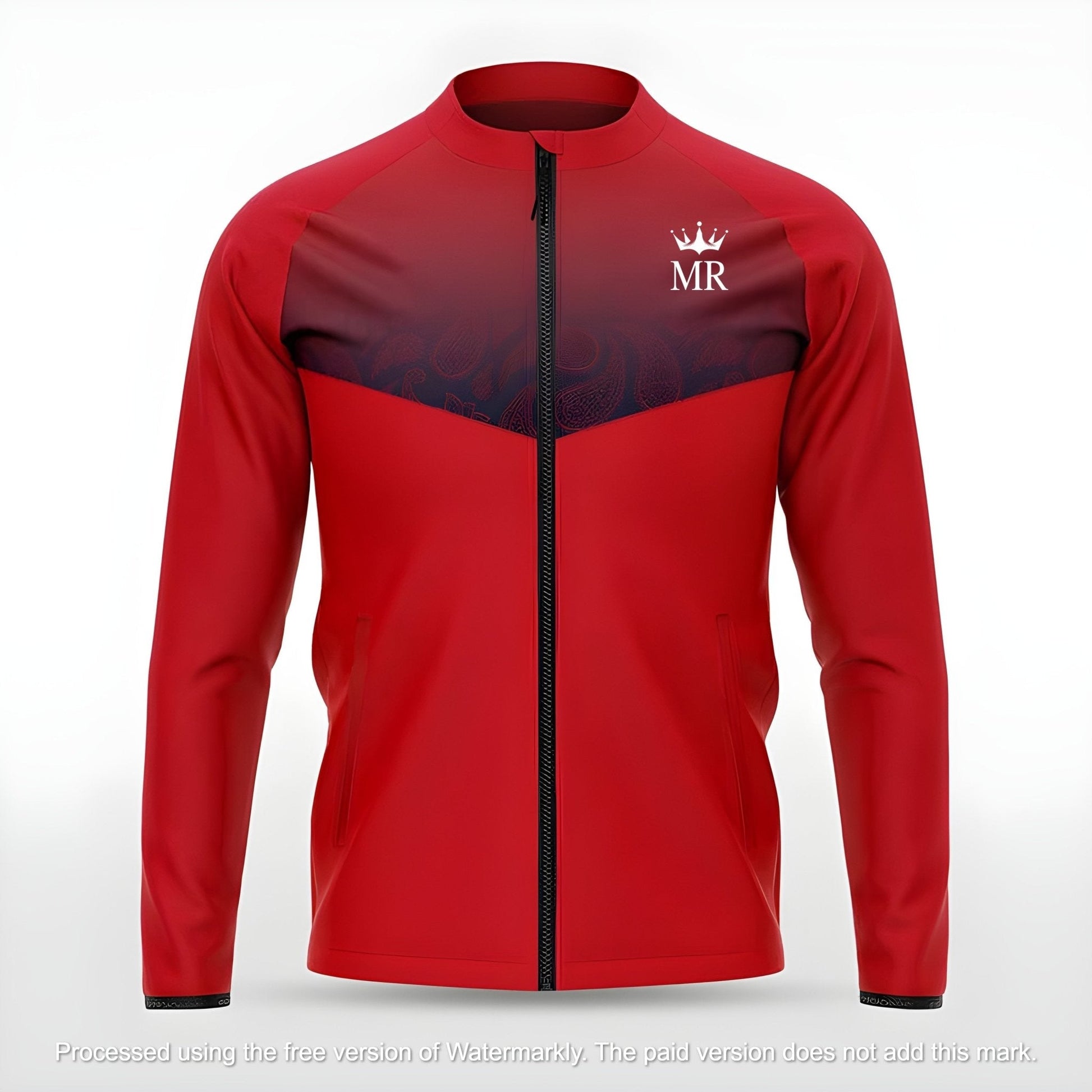 Rote Trainingsjacke - Trend Sportswear