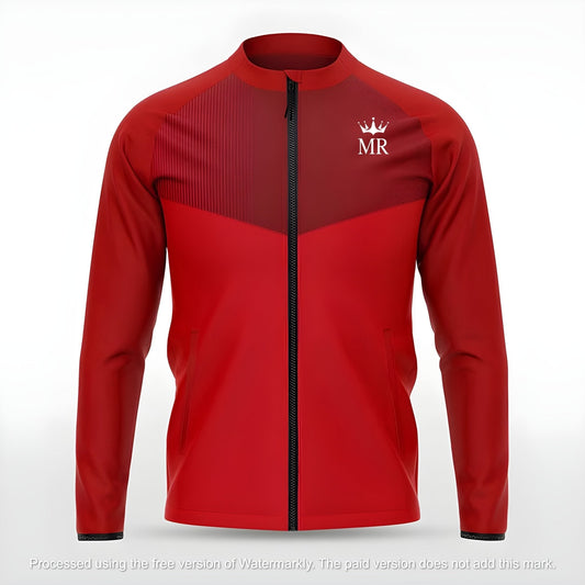 Rote Trainingsjacke - Trend Sportswear