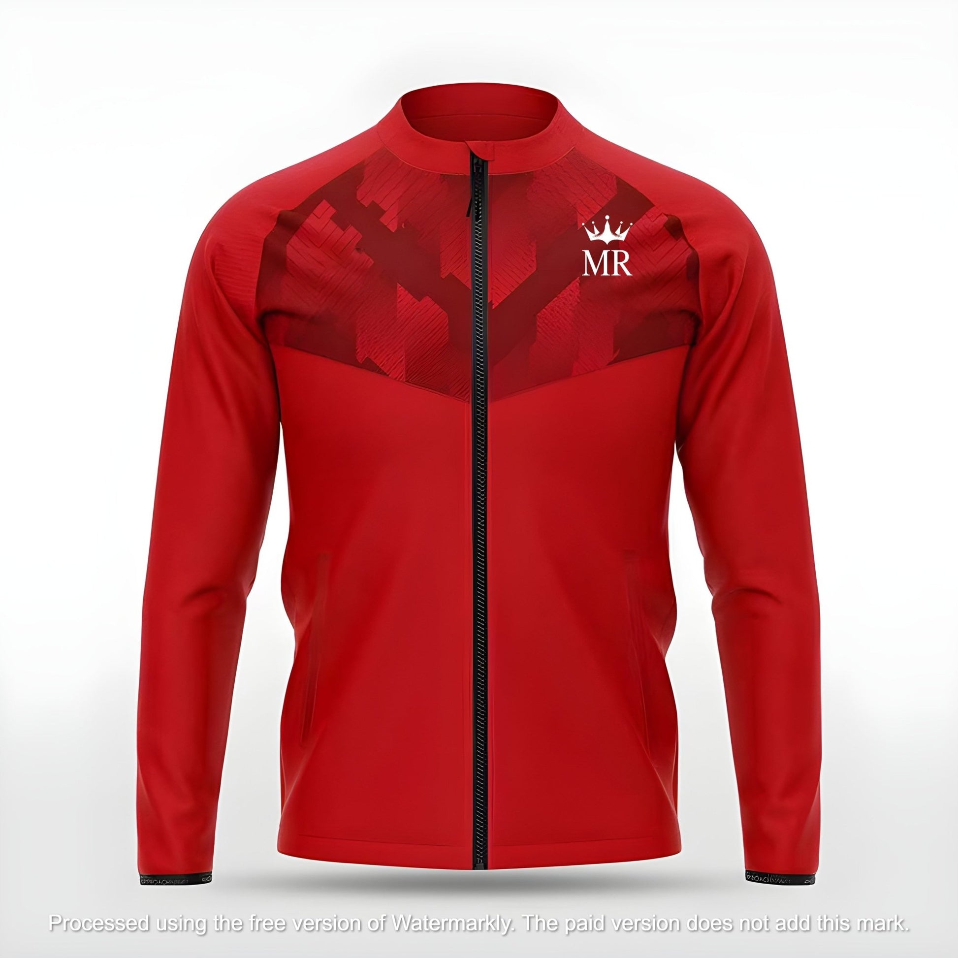 Rote Trainingsjacke - Trend Sportswear