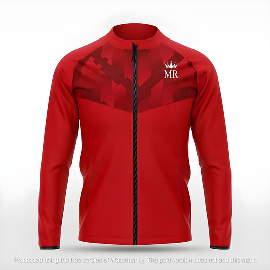 Rote Trainingsjacke - Trend Sportswear