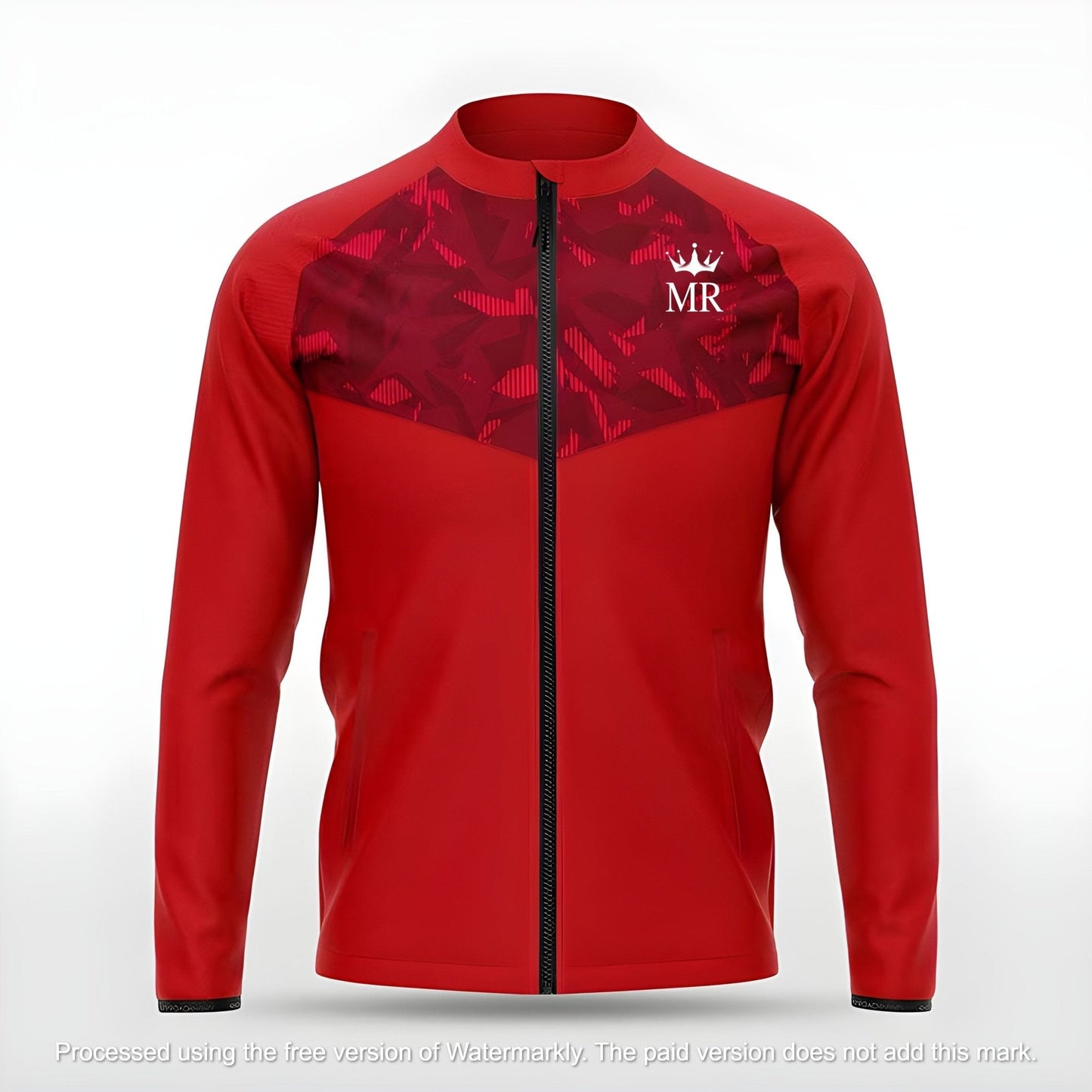 Rote Trainingsjacke - Trend Sportswear