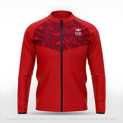 Rote Trainingsjacke - Trend Sportswear