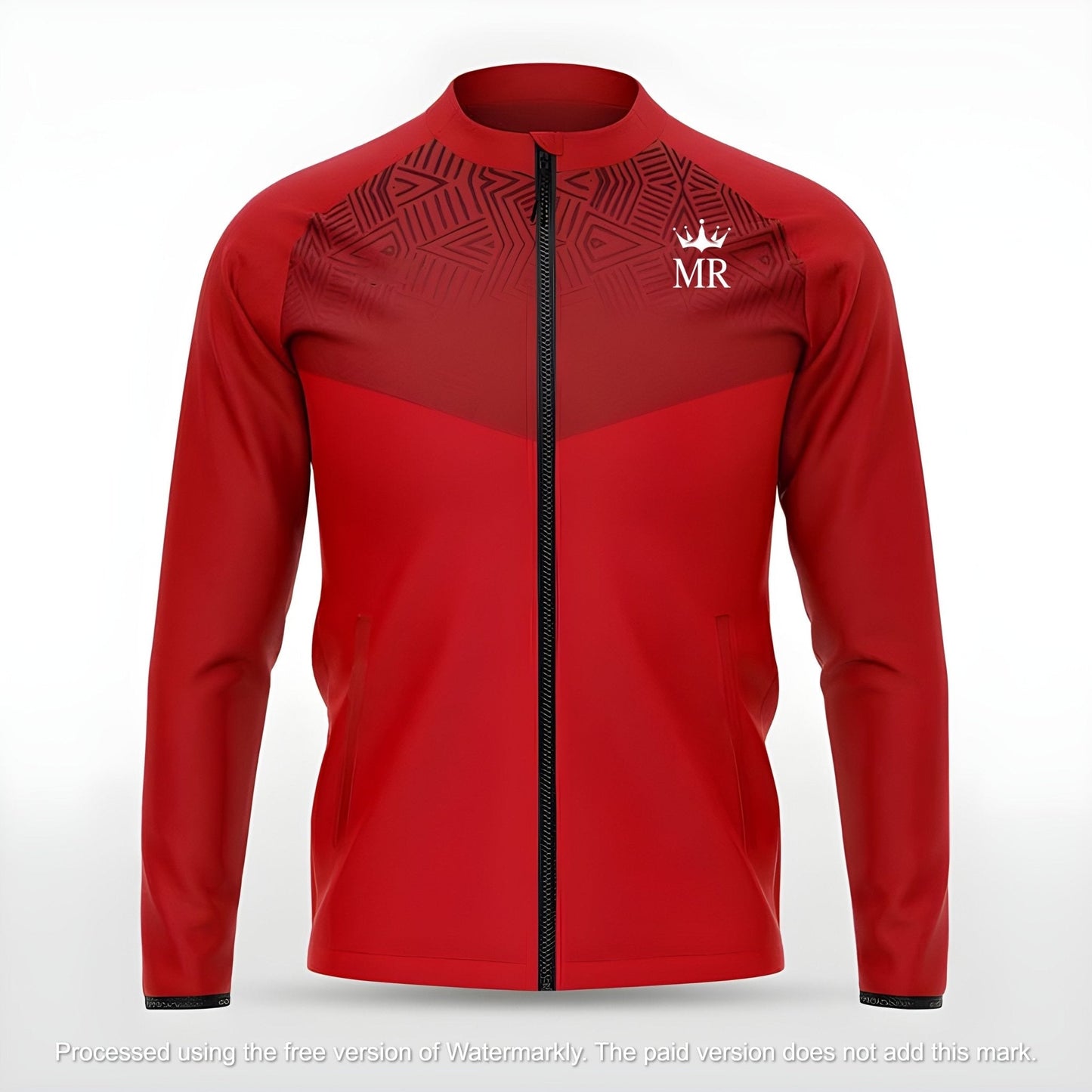 Rote Trainingsjacke - Trend Sportswear