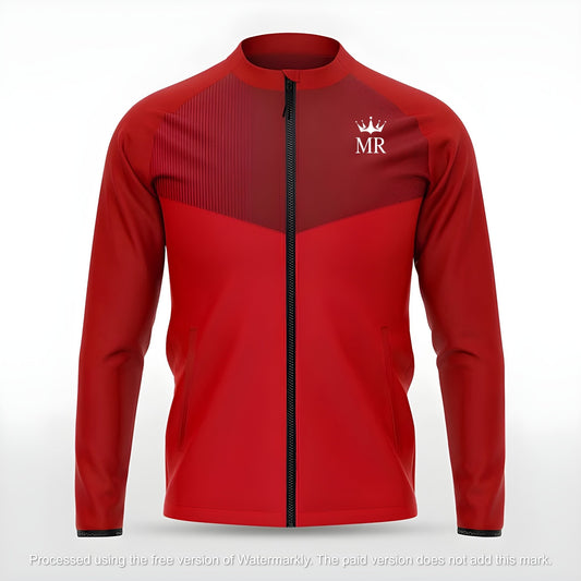 Rote Trainingsjacke - Trend Sportswear