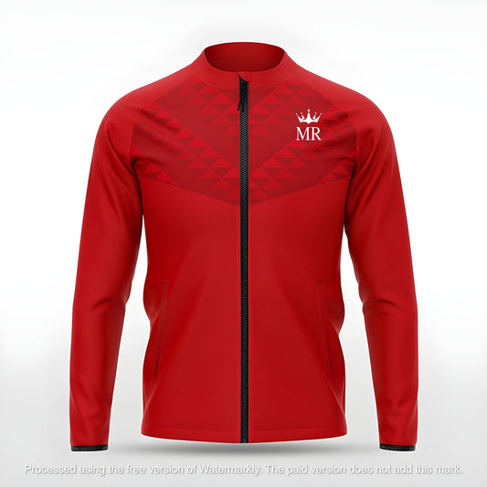 Rote Trainingsjacke - Trend Sportswear