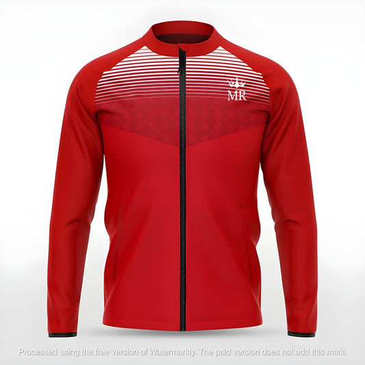 Rote Trainingsjacke - Trend Sportswear