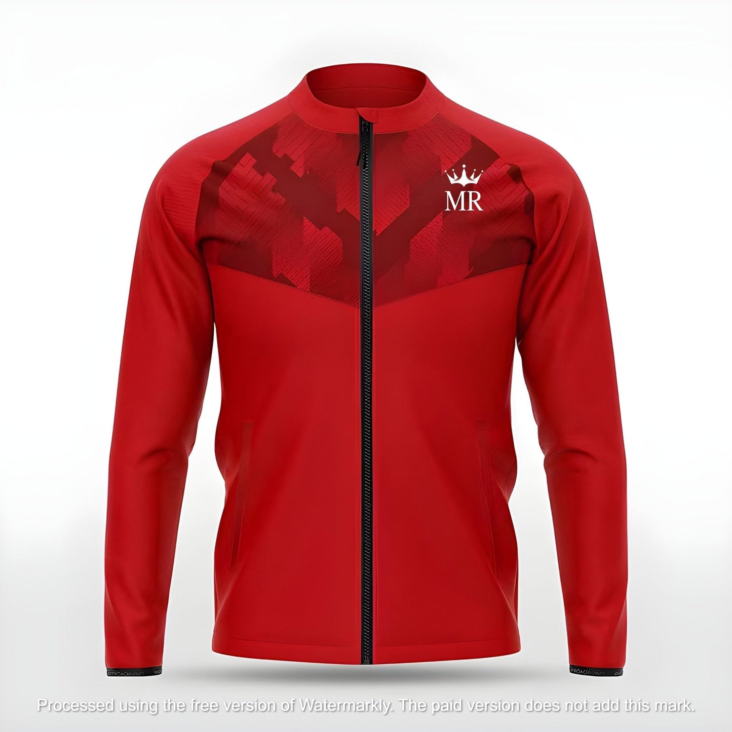 Rote Trainingsjacke - Trend Sportswear