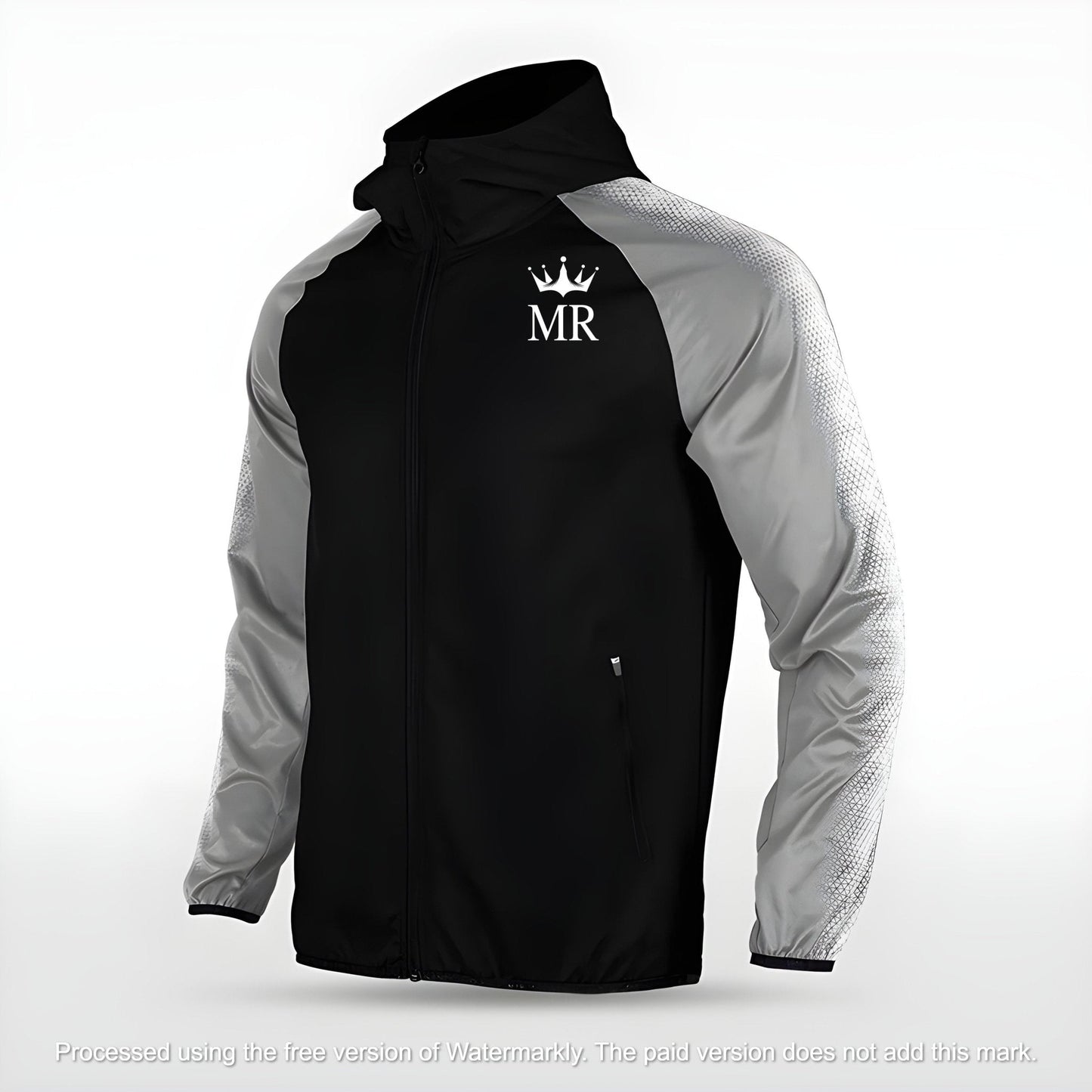 Schwarze Allwetterjacke - Trend Sportswear