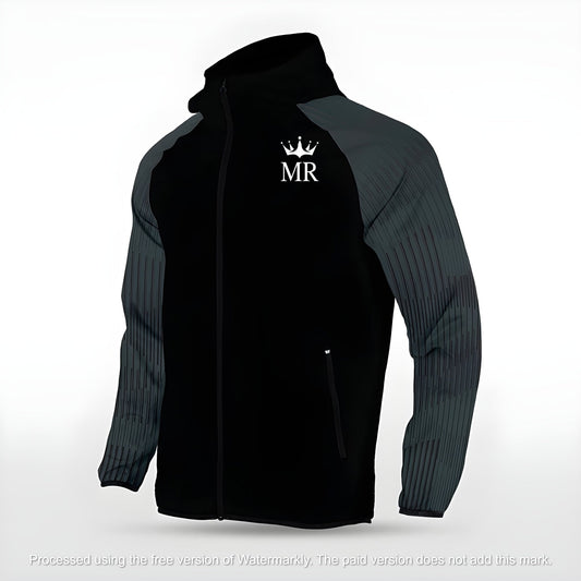 Schwarze Allwetterjacke - Trend Sportswear