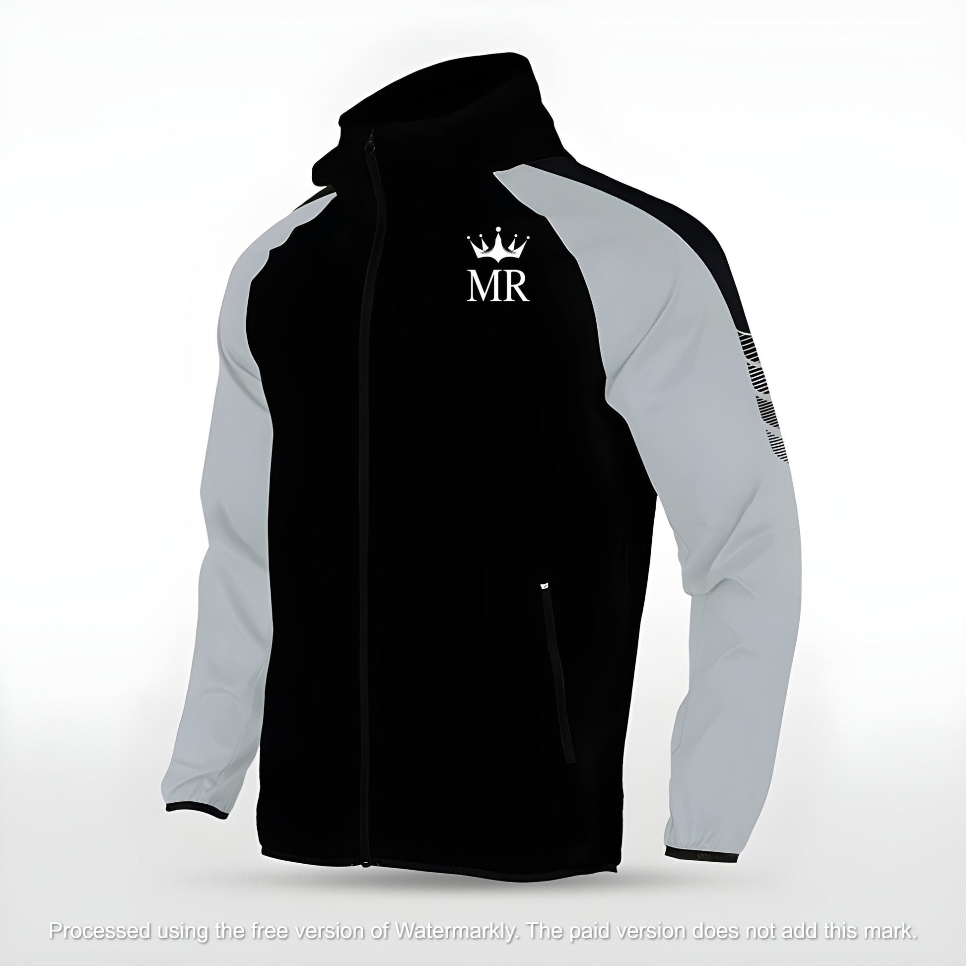 Schwarze Allwetterjacke - Trend Sportswear